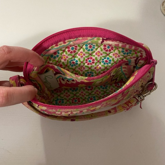 Vera Bradley Capri Melon Wristlet & Zip ID Case - Picture 4 of 4